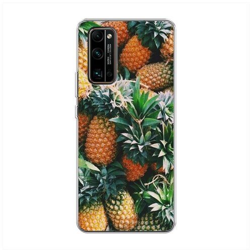 Силиконовый чехол Ананасовое счастье на Honor 30 Pro Plus 