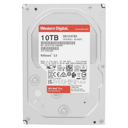 Жесткий диск WD WD101EFBX 10000Gb Red