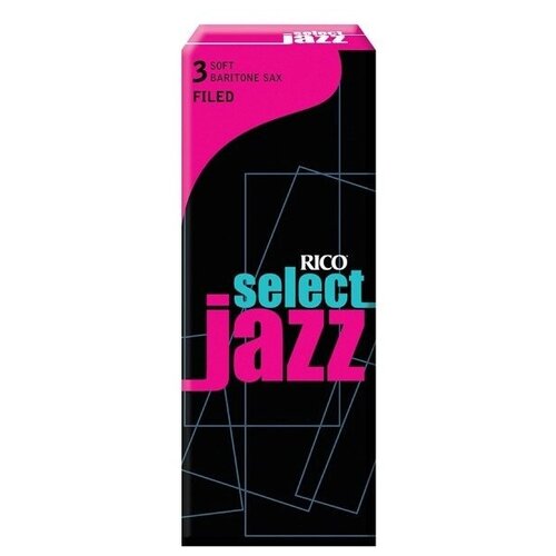 Аксессуары Трости для саксофона баритон Rico RSF05BSX3S Select Jazz