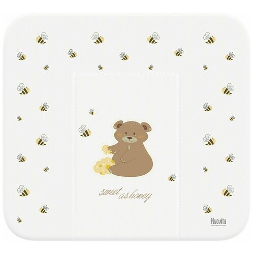  Матрасик для пеленания мягкий Nuovita HONEY BEAR, 750х720