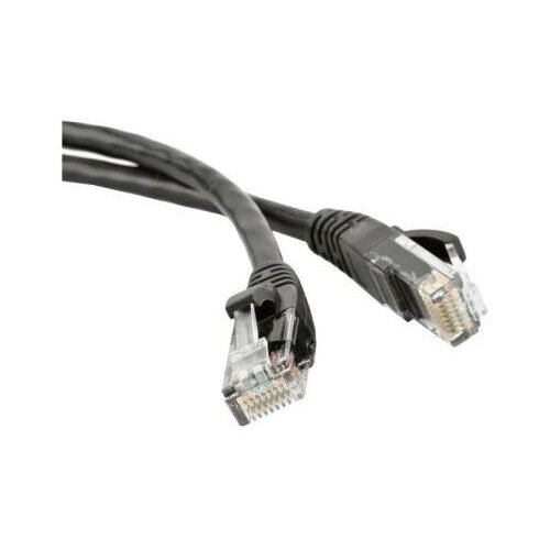 Патч-корд UTP 5E категории 1.5м Hyperline PC-LPM-UTP-RJ45-RJ45-C5e-1.5M-LSZH-BK