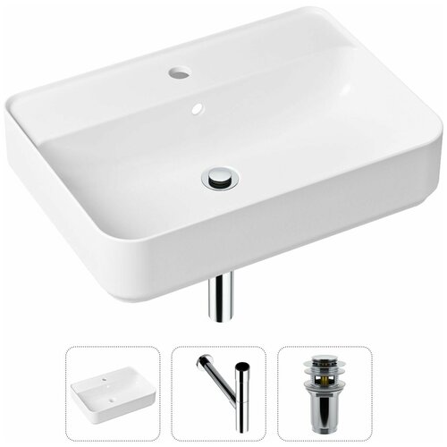 Накладная раковина в ванную Lavinia Boho Bathroom Sink Slim 21520349 в