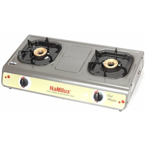 Двухконфорочная газовая плита NaMilux DL1764PF