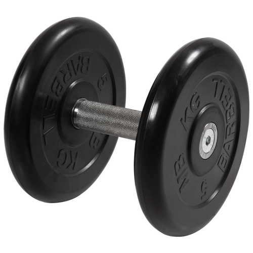 Гантель неразборная MB Barbell MB-FdbM-B