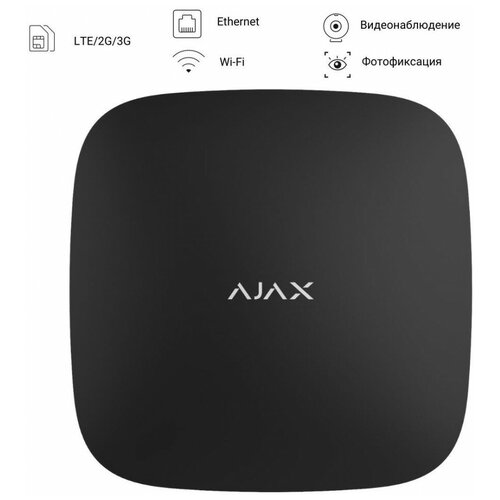   Яндекс Маркет Интеллектуальная централь Ajax Hub 2 Plus Черный