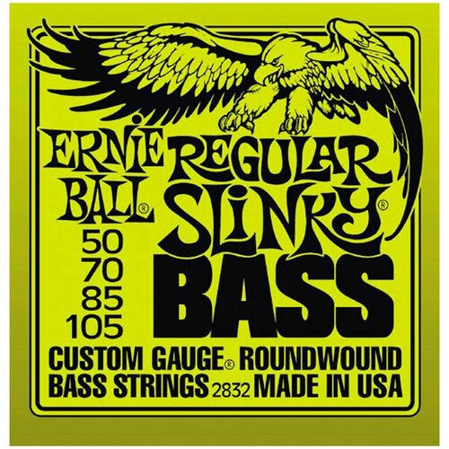   Яндекс Маркет ERNIE BALL 2832 Nickel Wound Slinky Regular 50-105 Струны дл