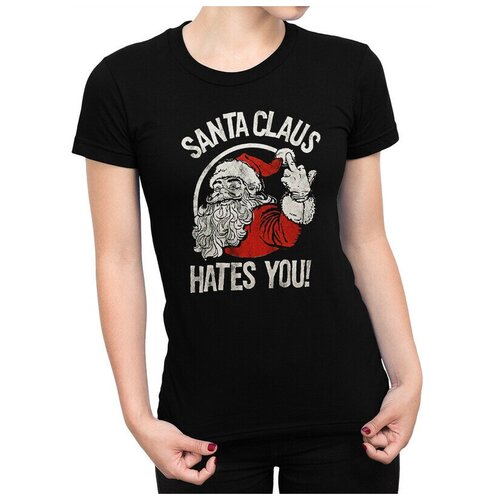 Футболка Dream Shirts Санта Ненавидит Тебя