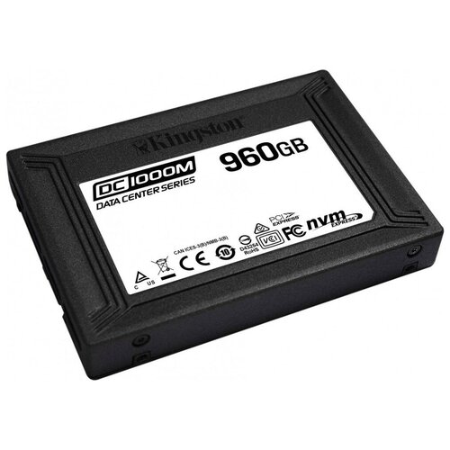 Kingston Твердотельный накопитель SSD U.2 960 Gb Kingston DC