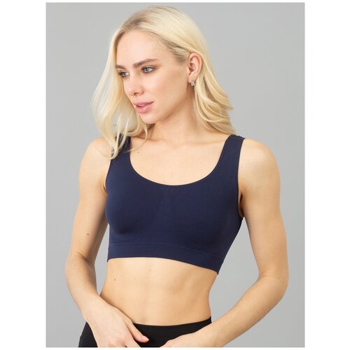 Топ Giulia TOP CLASSIC размер S/M, deep navy (Синий)