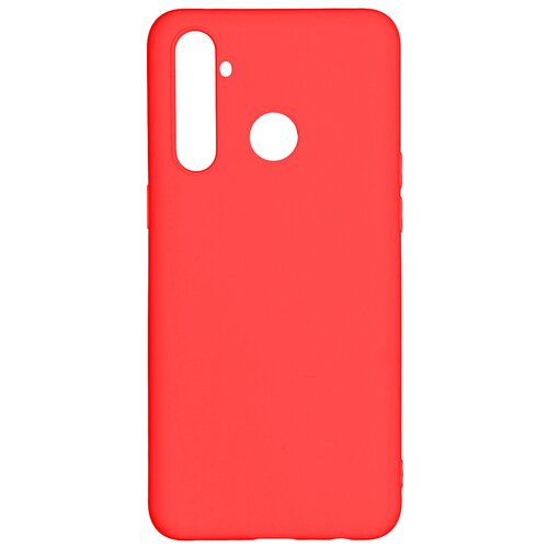 Чехол Pero для Realme 5 Pro Soft Touch Red CC01-R5PR