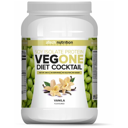 Изолят соевого белка VEGONE со вкусом ванили ТМ aTech nutrition