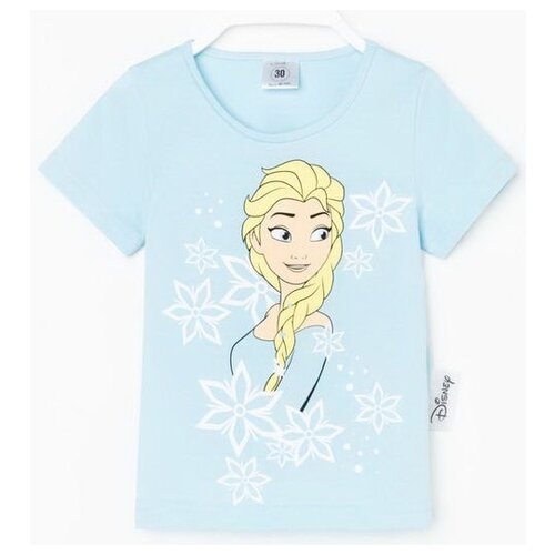 KAFTAN Футболка детская Disney Frozen, рост 110-116 (32), 