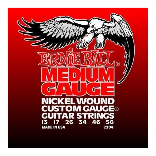 P02204 Nickel Wound Medium Комплект струн для электрогитары,