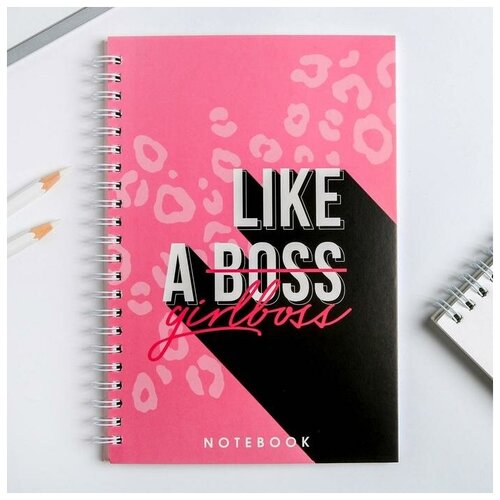 Ежедневник Like a girlboss, А5, 60 листов