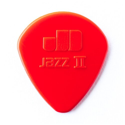 DUNLOP 47P2N Nylon Jazz II Red упаковка красных медиаторов, 