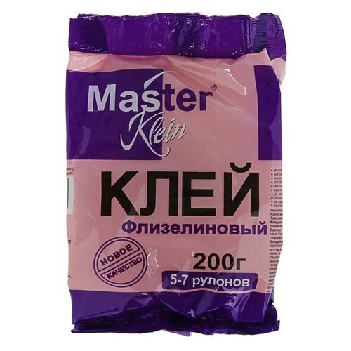 Клей для обоев Клей обойный Master Klein, для флизелиновых обоев, 200 г