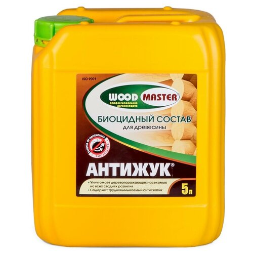 Биоцидный состав для дерева Woodmaster Антижук, 5 л