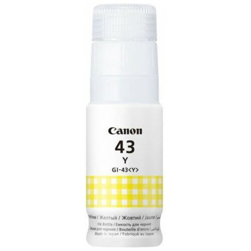 Картридж Canon INK GI-43 Y (4689C001)