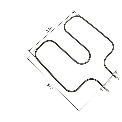 ТЭН для духовки 1500W, 230V, нижний (Брест, GEFEST) 370х330