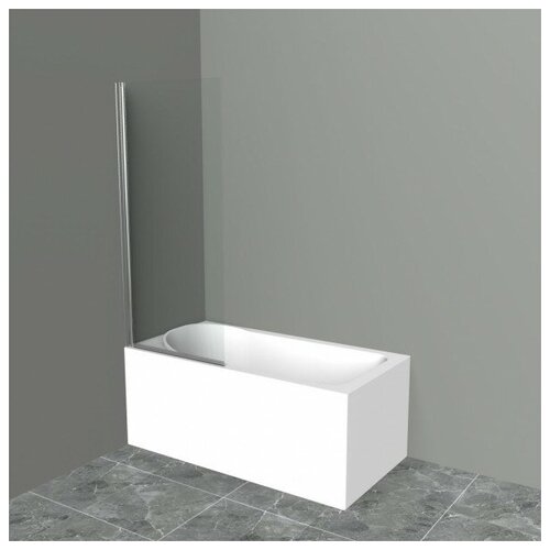 BelBagno Душевая шторка на ванну BelBagno UNO-V-1-85/150-P-C