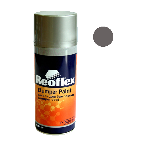 REOFLEX аэрозольная Bumper Paint Spray RX P-11 графит, 520 м