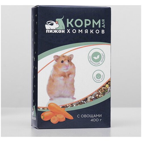 Корм для хомяков, с овощами, 400 г