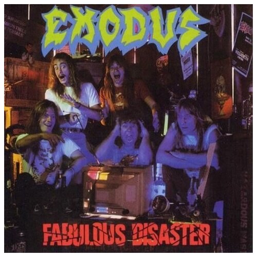 EXODUS FABULOUS DISASTER Jewelcase CD