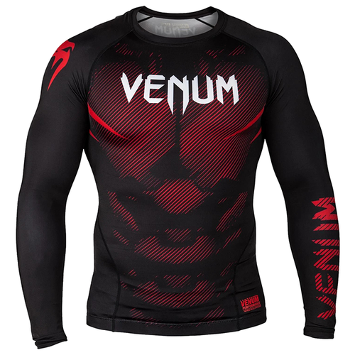 Рашгард Venum NoGi 2.0 Black/Red L/S (M)