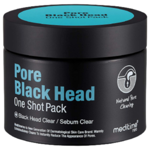 Meditime маска разогревающая Pore Black head One Shot Pack, 