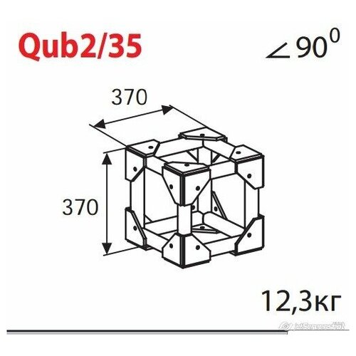 Соединительный элемент для фермы Imlight Qub2/35