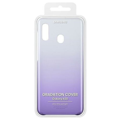 Чехол Samsung Gradation Cover A30 Фиолетовый