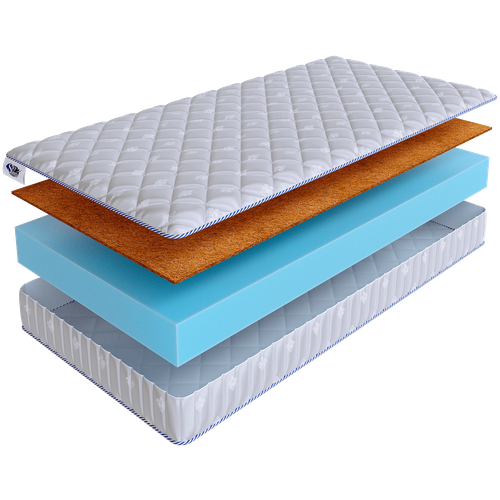 Беспружинный ортопедический матрас SkySleep ROLLER Econom 14 Cocos на диван