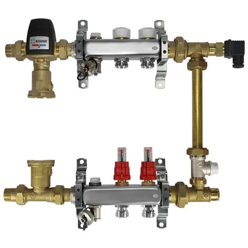 Распределительный модуль теплого пола ColSys513A со смесител
