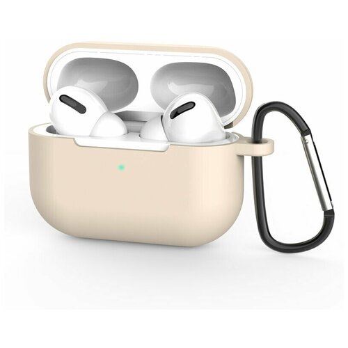   Яндекс Маркет Cиликоновый чехол для наушников Airpods pro с металлическим 