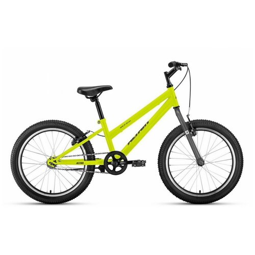 Велосипед ALTAIR MTB HT-20 Low-10,5-21г. (ярко-зеленый-серый