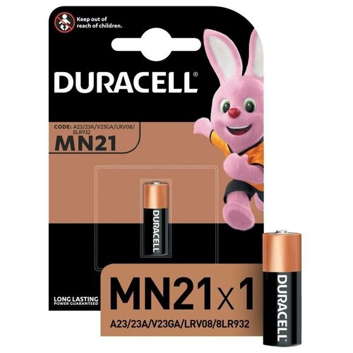 Элемент питания алкалиновый A23/MN 21 для пультов сигнализаций BP-1 Duracell