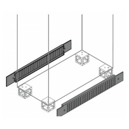 Фланцы цоколя100х1000 ВхШ (2шт), ABB, ZN1000