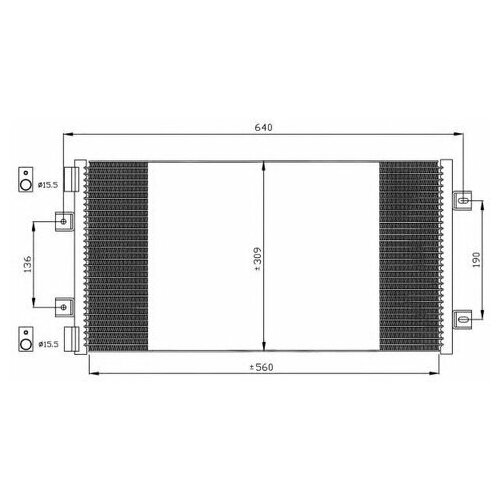   Яндекс Маркет Радиатор кондиционера Nrf 35492 для Fiat