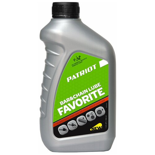 Масло цепное PATRIOT FAVORITE BAR&CHAIN LUBE 0,946.л