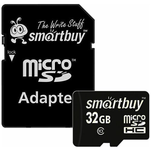 Карты памяти Карта памяти Smartbuy Micro SD 32 Гб