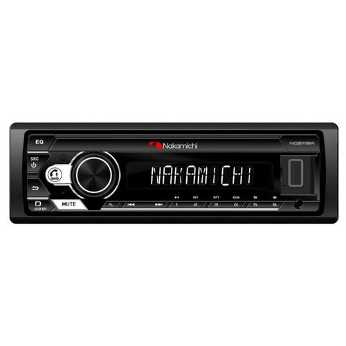 Автомагнитола Nakamichi NQ511BW 1DIN 4x50Вт