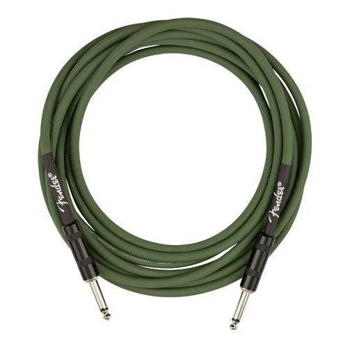 Fender Strummer Pro 13' Instrument Cable Drab Green гитарный