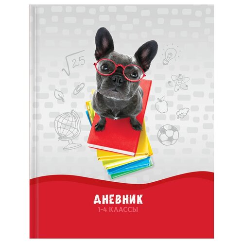  Дневник 1-4 кл. 48 л. (твердый) ArtSpace Funny dog, матова