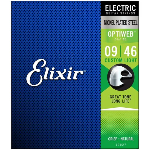  Elixir 19027 OPTIWEB CUSTOM LIGHT Струны для электрогитары