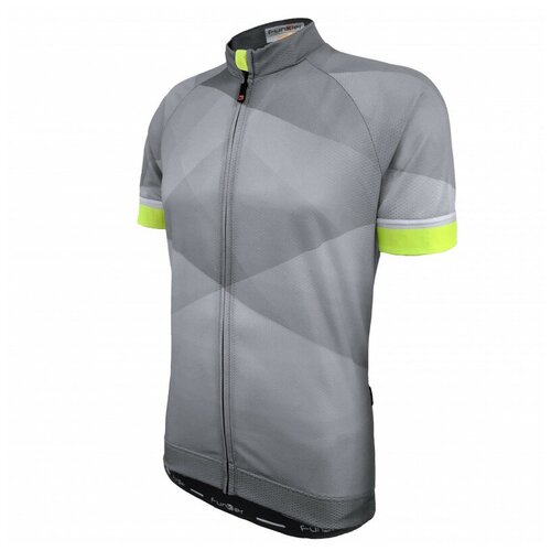 Велофутболка J-848 Piacenza Grey/Yellow Men Pro SS Jersey с 