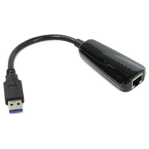 Сетевые адаптеры Сетевая карта RJ-45 Orient U3L-1000N USB3.0 на LAN Ethernet кабель адаптер,