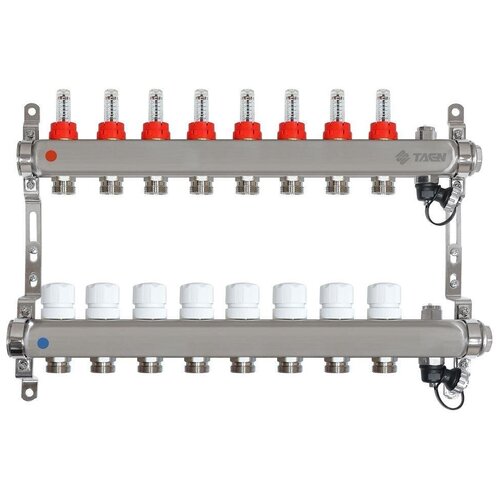 Коллекторная группа для теплого пола TAEN 1x3/4x8 вых. с рас