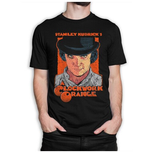 Футболка DreamShirts Заводной Апельсин Мужская Черная 3XL