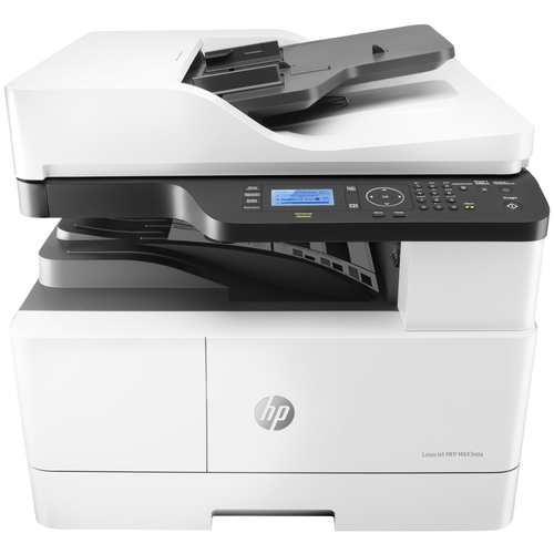 Принтеры и МФУ МФУ лазерное HP LaserJet MFP M443nda, ч/б, A3, белый/черный