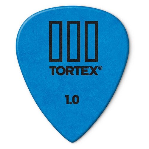 462R1.00 Tortex III Медиаторы 72шт, толщина 1,0мм, Dunlop